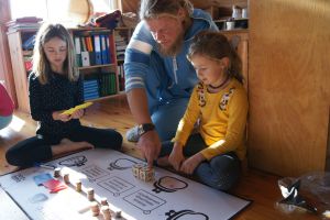Kaip vaikai mokosi matematikos Melkio mokykloje